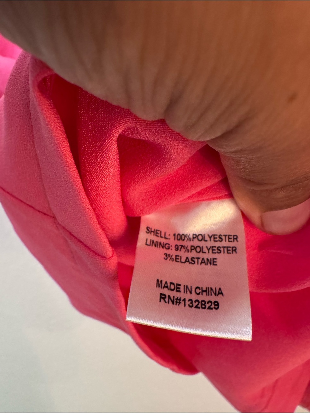 superdown Hot Pink Strapless Ruched Mini Dress with Side Ruffle - Picture 16 of 16